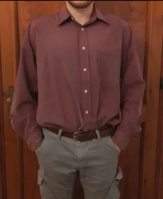 Camicia uomo vinaccia