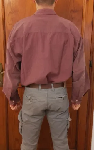 Camicia uomo vinaccia