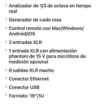 DBX DriveRack PA2 Procesador de Señal