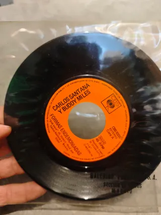 Vinilo Carlos Santana y Buddy Miles - Formas Endem