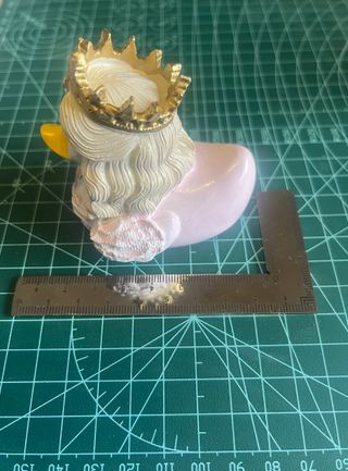 Figura Pato Princesa Resina