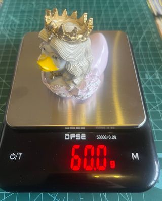 Figura Pato Princesa Resina