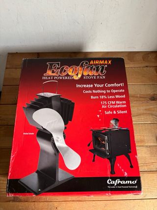 Ventilatore Ecofan 812 per forno a legna in nichel