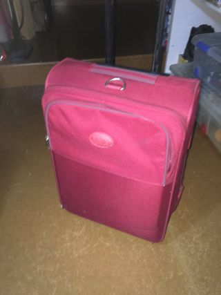 Maleta de viaje roja 13 kg