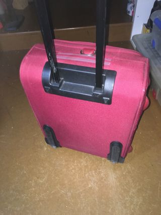 Maleta de viaje roja 13 kg