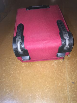 Maleta de viaje roja 13 kg