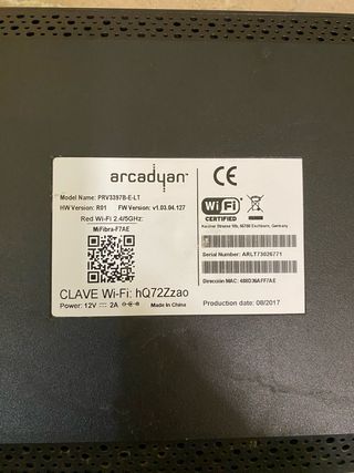 Livebox Router para piezas