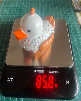 Figura Pato Resina Postre Kawaii