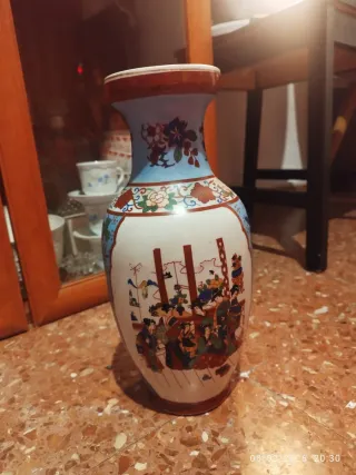 Jarrón de porcelana chino
