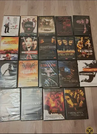 19 DVDs Precintados