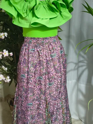 Falda flamenca baile romeria feria ceremonia