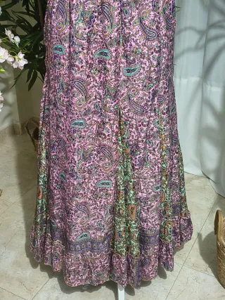 Falda flamenca baile romeria feria ceremonia