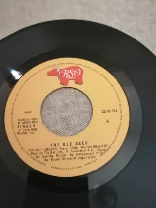 Single 1978 🇪🇸 BEE GEES / Too much heaven