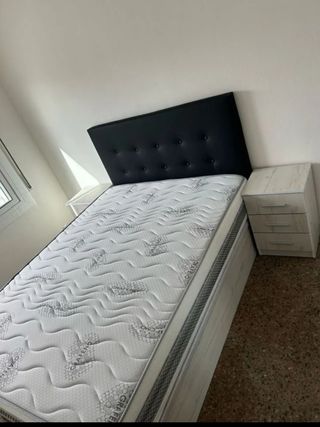 Camas tipo canapé con colchón viscoelástico premiu