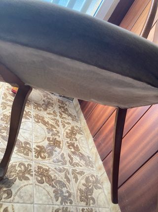 Silla de madera vintage