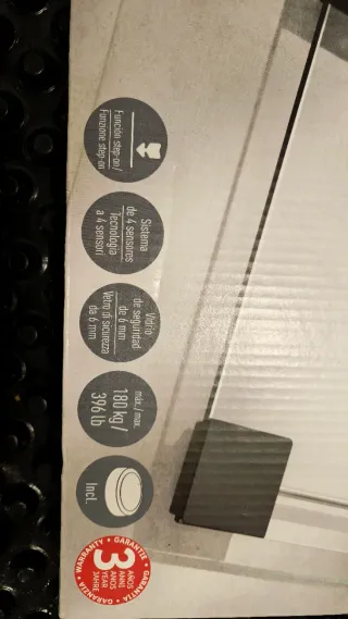 Báscula de vidrio SilverCrest nueva