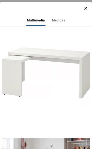 Escritorio Ikea Blanco.