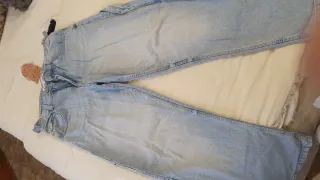 Pantalón vaquero Bershka hombre azul