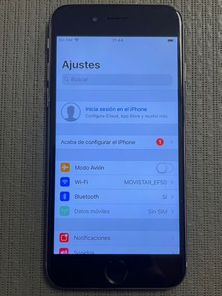 iPhone 6G Gris Espacial