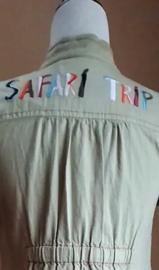 Vestido Highly Preppy verde (caqui)