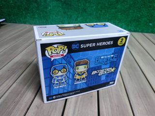 Set 2 Figuras Pop DC Blue Beetle & Booster Gold Metallic Exclusive