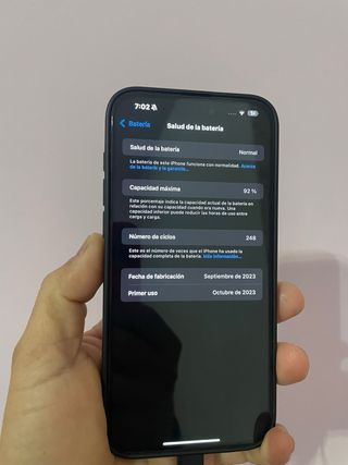 iPhone 15 Pro Max azul oscuro 256 gb