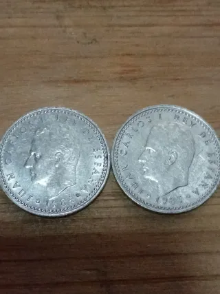 125 Monedas 1 Peseta Años 80