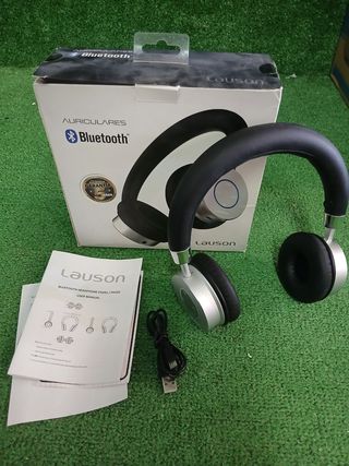 AURICULARES LAUSON PH201 PLATA BLUETOOTH