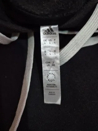 Sudadera Adidas Entrada 22 Negra