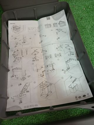 Cubo de basura Emuca de 15 litros