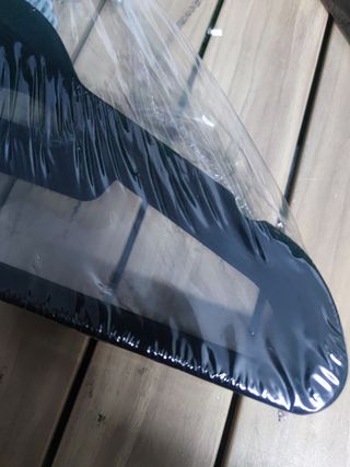 SONGMICS Percha de Terciopelo, Juego de 20, Antideslizantes, con Barra Corbata y Gancho Giratorio 360°, 0,6 cm Espesor, Ahorra Espacio, 43,5 cm Largo, para Abrigo Pantalón, Negro Tinta CRF20B