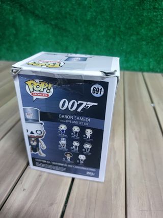 Funko POP! Vinyl: Movies: James Bond: Baron Samedi - Collectable Vinyl Figure For Display - Gift Idea - Official Merchandise - Toys For Kids & Adults - Movies Fans - Model Figure For Collectors
