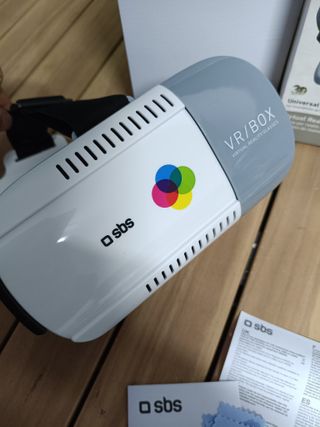 SBS – Gafas de realidad virtual y joystick para smartphones