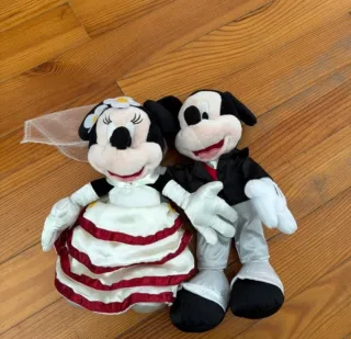 Peluche Mickey y Minnie Novios