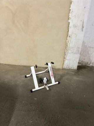 Rodillo Entrenamiento Bicicleta Blanco