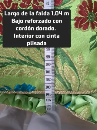 Traje de Fallera Vives y Mari Siglo XVIII