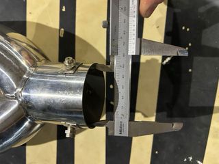 Cola de escape doble inox