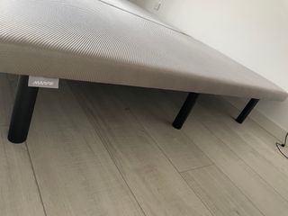 2 Bases de cama 1m x 2m grises