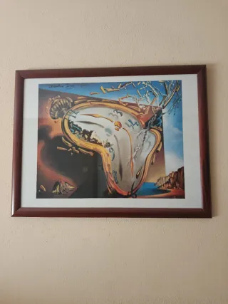 OFERTA Lámina Dalí Les Montes Molles