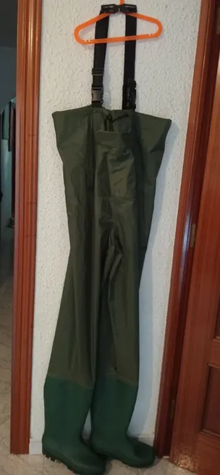 Vadeador de pesca verde  Talla 46
