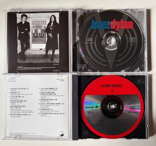 Joan Baez canta a Dylan 2 CD box Set Francés