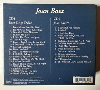 Joan Baez canta a Dylan 2 CD box Set Francés