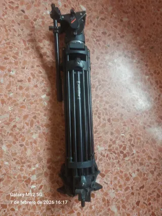 Manfrotto 500MVB Cabeza de Trípode Profesional