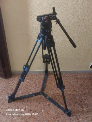 Manfrotto 500MVB Cabeza de Trípode Profesional