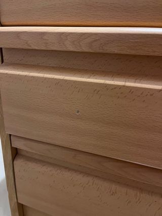 Cajonera de madera 30x40x55