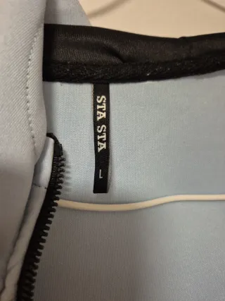 Sudadera tipo Nike Azul y Blanca