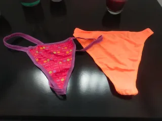 Lote 4 Tangas Talla Única Princesa & Dusen Nuevos