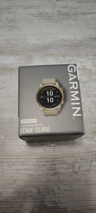 Garmin Fenix 7S Pro Solar Sapphire