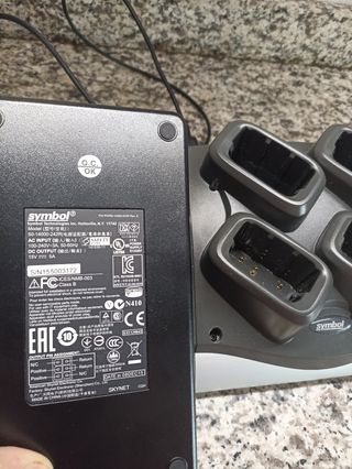 Caricabatterie Motorola Zebra 4 posti