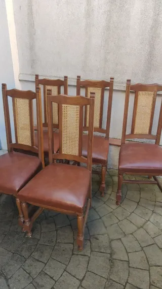 Juego de 5 sillas de comedor